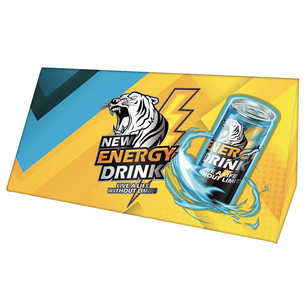Foundation Outdoor Banner Stand — Full Wrapped Graphic Package